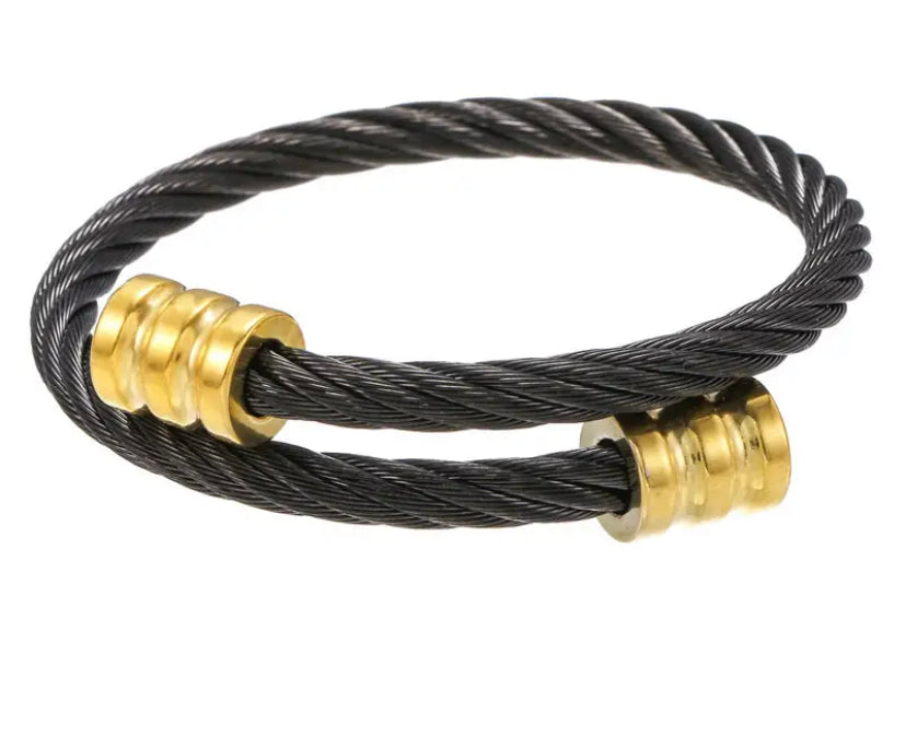 The Black and Gold Bracelet