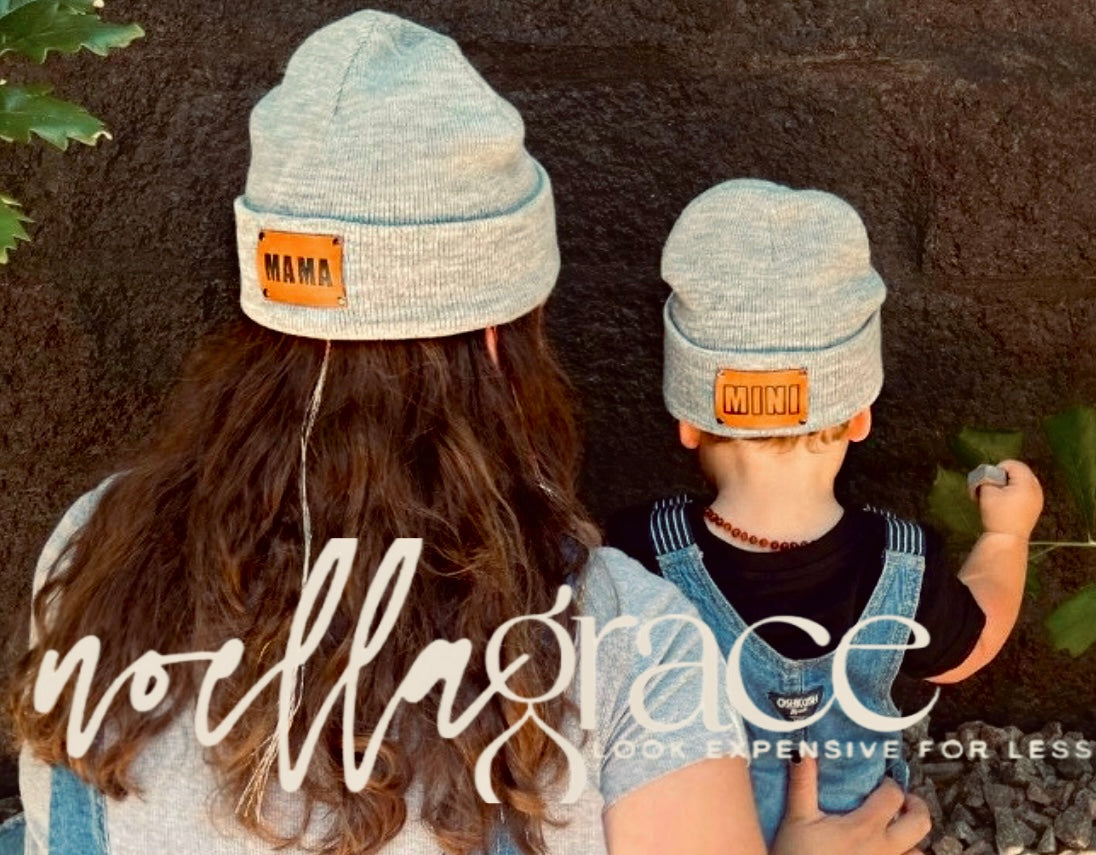 Mommy and Me Beenie Set
