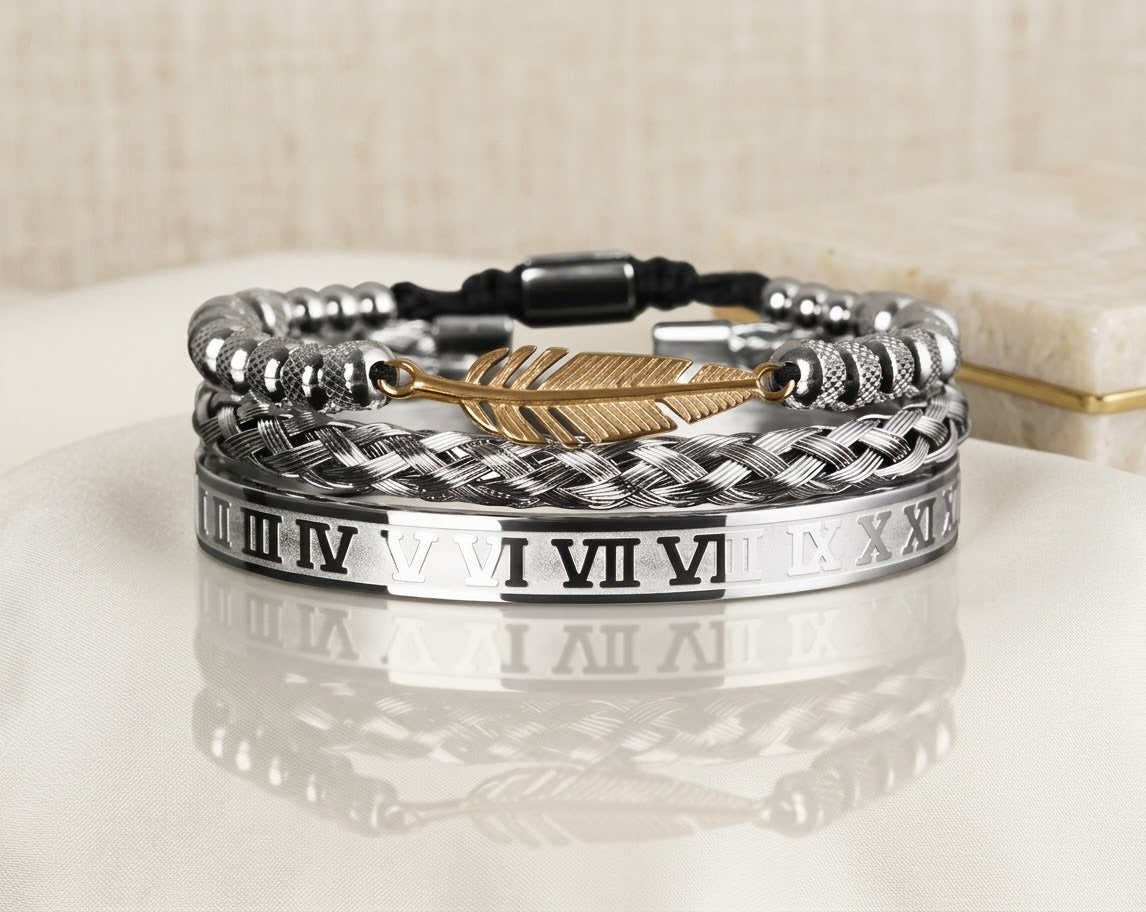 The Aurelius Bracelet Stack