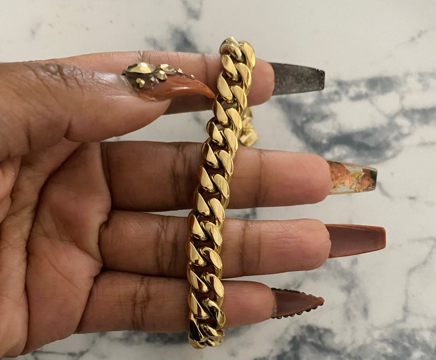 The Kings Gold Link Bracelet